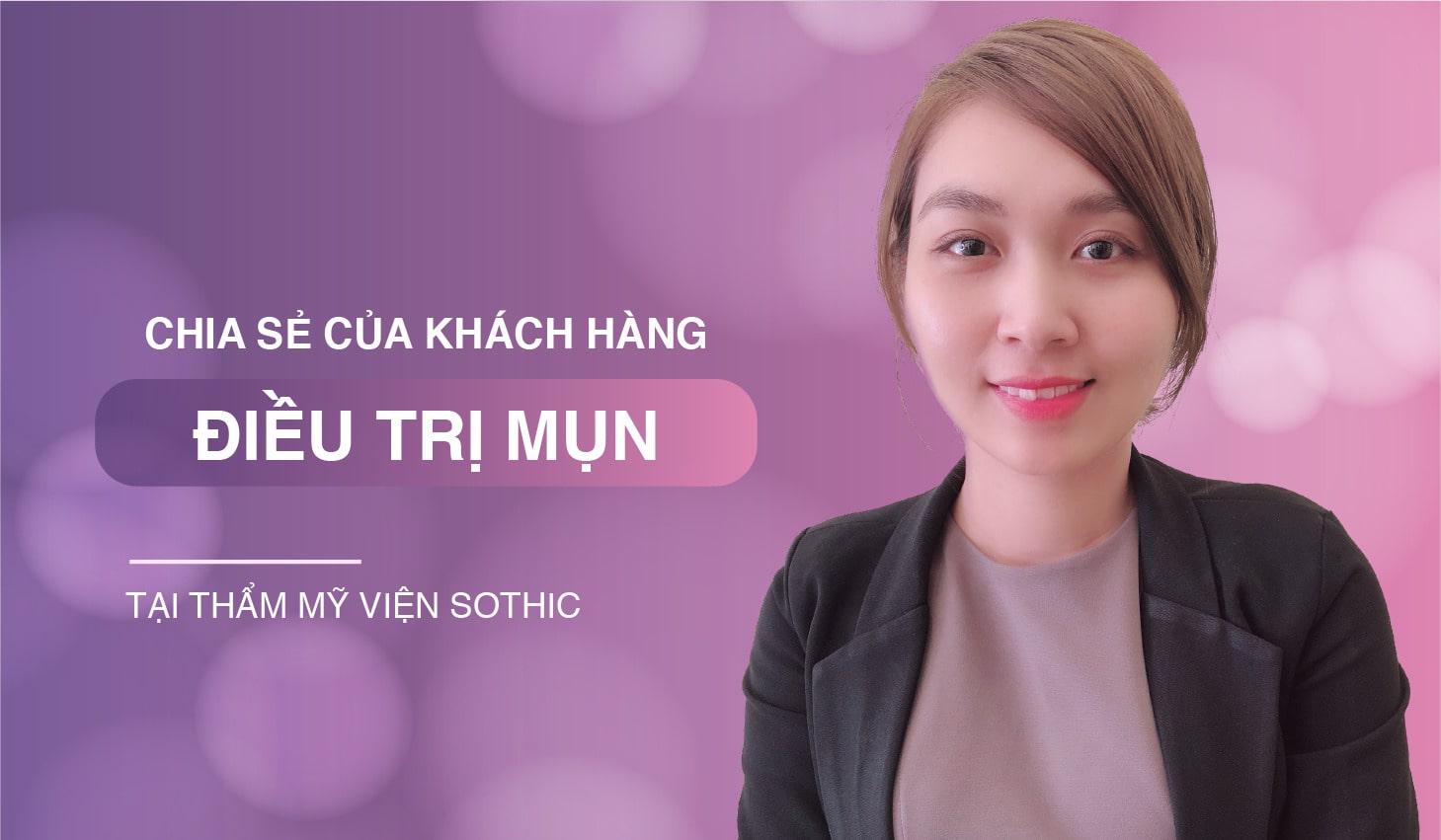 khách hàng Phúc Sang điều trị mụn tại sothic